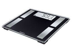 Soehnle 63879, Elektronisk personvekt, 180 kg, 100 g, Svart, kg, lb, ST, firkant