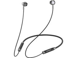 hE06 Bluetooth in-ear-hörlurar svart