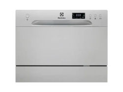 Electrolux ESF2400OS - Benkoppvaskmaskin - bredde: 55 cm - dybde: 50 cm - høyde: 43,8 cm - Rustfritt stål - 52 dB