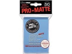 Ultra-Pro Deck Protector - Pro-Matte Non-Glare Lys blå 50 stk.