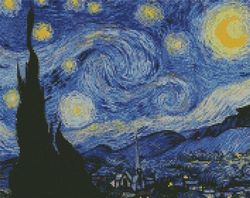 Ideyka diamantmosaikk - Vincent van Gogh 40x50 cm