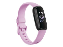 Fitbit Inspire 3 - Svart - aktivitetssporer med bånd - lillalykke - håndleddstørrelse: inntil 221 mm - Bluetooth