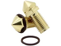 FabConstruct dyse messing 0,4 mm for Ultimaker UM3, S3, S5 Pro passer til Ultimaker 3 Brass Nozzle AA RN35481