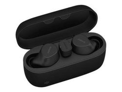 Jabra Evolve2 Buds MS - True wireless-hodetelefoner med mikrofon - i øret - Bluetooth - aktiv støydemping - USB-C via Bluetooth-adapter - lydisoler...