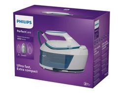 Philips PerfectCare 6000 Series PSG6022 - Strykjärn med separat ånggenerator med automatisk avstängning - sula SteamGlide Plus - 2400 W