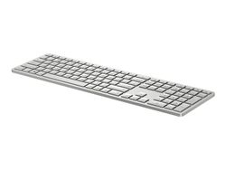 HP 970 - Tangentbord - bakgrundsbelyst - trådlös - 2.4 GHz, Bluetooth - tysk - för HP 15s; Laptop 14s, 15, 15s, 17
