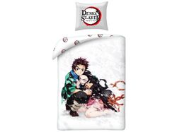 Demon Slayer Sengetøj (model 2) - 100 procent bomuld