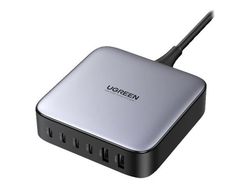 Ugreen Nexode - Strømadapter - 200 watt - 6 utgangskontakter (4 x USB-C, 2 x USB)
