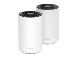 TP-Link Deco PX50(2-pk), Hvit, Intern, Mesh-system, 420 m², Dual-band (2,4 GHz / 5 GHz), Wi-Fi 6 (802.11ax)