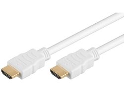 Goobay 61025, 15 m, HDMI Type A (Standard), HDMI Type A (Standard), 10,2 Gbit/s, Audio Return Channel (ARC), Hvit