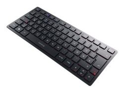 CHERRY KW 9200 MINI - Tastatur - trådløs - 2.4 GHz, Bluetooth 5.0 - QWERTY - Pan Nordic - tastsvitsj: CHERRY SX - svart