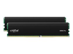 Crucial - DDR4 - sats - 64 GB: 2 x 32 GB - DIMM 288-pin - 3200 MT/s / PC4-25600 - CL22 - 1.2 V - ej buffrad
