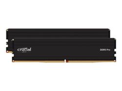 Crucial - DDR5 - sats - 32 GB: 2 x 16 GB - DIMM 288-pin - 5600 MHz / PC5-44800 - CL46 - 1.1 V - ej buffrad
