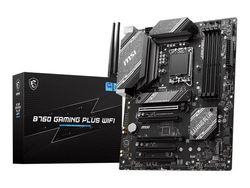 MSI B760 GAMING PLUS WIFI - Hovedkort - ATX - LGA1700-sokkel - B760 Chipset - USB 3.2 Gen 1, USB 3.2 Gen 2, USB-C 3.2 Gen2 - 2.5 Gigabit LAN, Wi-Fi...