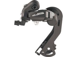 Microshift bakgir MICROSHIFT, 6-7 gir (2/3x6/7), kompatibelt med Shimano, langt bur, maks gir 28-30T, min gir 13-14T, kapasitet 43T (NY)