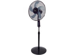 JATA JVVP3135, Bladfläkt för hushållsbruk, Svart, Grå, Golv, 63 dB, 326,4 m³/h, Knappar