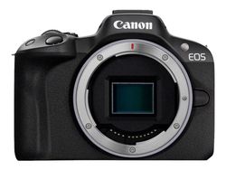 Canon EOS R50 - Digitalkamera - spegellöst - 24.2 MP - APS-C - 4 K / 30 fps - endast stomme - Wi-Fi, Bluetooth - svart