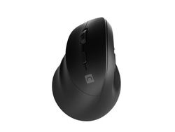 NATEC CRAKE 2, vänster hand, Vertikal design, Optisk, Bluetooth, 2400 DPI, Svart