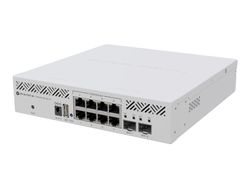 MikroTik CRS310-8G+2S+IN - Switch - L3 - 8 x 2.5GBase-T + 2 x 10 Gigabit SFP+ - stasjonær, rackmonterbar