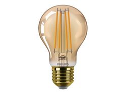 Philips Hehkulankalamppu, meripihkankeltainen 25W A60 E27, 3,1 W, 25 W, E27, 250 lm, 15000 h, Flame