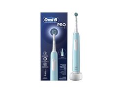 Oral-B Pro Series 1 elektrisk tannbørste – 3 børstemoduser – trykksensor – blå