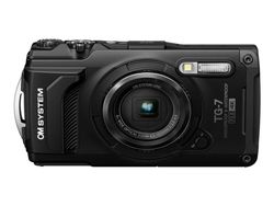 Olympus Tough TG-7 - Digitalkamera - kompakt - 12.0 MP - 4K / 30 fps - 4optisk x-zoom - Wireless LAN, Bluetooth - under vannet inntil 15 m - svart