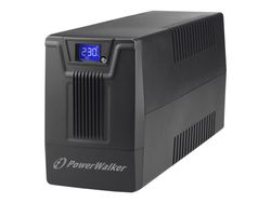 PowerWalker VI 800 SCL - UPS - Växelström 162 - 290 V - 480 Watt - 800 VA - 9 Ah - USB - utgångskontakter: 2
