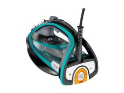 Tefal Ultimate Pure FV9844E0 - Dampstrykejern med automatisk slukking - såleplate: Durilium AirGlide Autoclean - 3200 W - maldives