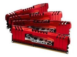 G.Skill Ripjaws Z Series - DDR3 - sats - 32 GB: 4 x 8 GB - DIMM 240-pin - 1600 MHz / PC3-12800 - CL10 - 1.5 V - ej buffrad - icke ECC