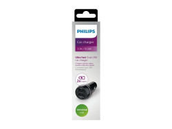 Philipsin USB-autolaturi DLP2357/10, automaattinen, tupakansytytin, 5 V, musta