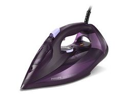 Philips 7000 series DST7051/30, Höyrysilitysrauta, SteamGlide Elite -pohjalevy, 2 m, 250 g/min, Purppura, 50 g/min