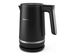 Philips 7000 series HD9396/90 Kaksoisseinäkattila, 1,7 L, 2200 W, Musta, Polypropeeni, Ruostumaton teräs, Säädettävä termostaatti, Johdoton