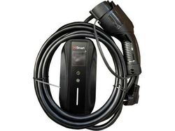 Hismart elektromobil-ladeledning Type 1 - Schuko (220V), 6-16A, 3.5kW, 1-fase, 5 m