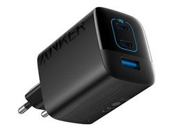 Anker 336 - Strømadapter - 67 watt - 5 A - IQ 3.0, PD/PPS - 3 utgangskontakter (2 x USB-C, USB-type A) - svart