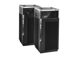 ASUS ZenWiFi Pro ET12 - 2-Pack - Wi-Fi-system (2 rutere) - op til 6000 sq.ft - mesh - GigE, 2,5 GigE - Wi-Fi 6E - Multi-Band