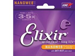 Elixir Strings 11027, gitar, stål, akustisk, 6 stk