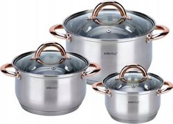 KingHoff grytesett 6 deler KINGHOFF KH-1761