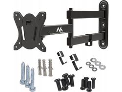 Maclean veggfeste for TV/monitor maks VESA 100x100, 13-32", 30 kg, svart MC-417