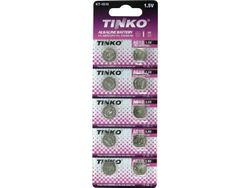Tinko Alkaliparisto, LR54, AG10, 1.5V, läpipainopakkaus, 10-pack, hinta per 1 paristo