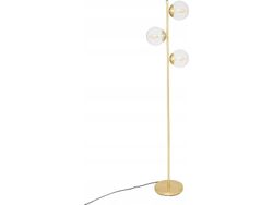 Gulvlampe Atmosphera gullkuler COL, høyde 162 cm