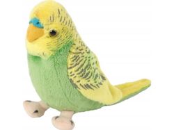 Beppe papegøye kosedyr 13 cm grønn/gul 13728 17710