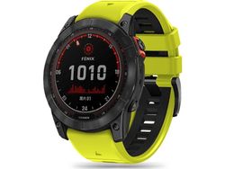 Tech-Protect ICONBAND PRO rem til Garmin FENIX 3 / 5X / 3HR / 5X PLUS / 6X / 6X PRO / 7X lime/svart