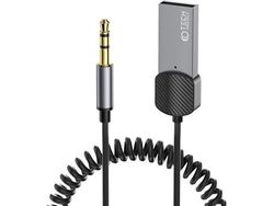 Bluetooth-adapter Tech-Protect TECH-PROTECT ULTRABOOST Bluetooth AUX lydadapterkabel grå