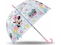 Gjennomsiktig automatisk paraply 48cm Minnie Mouse MN30025 Kids Euroswan