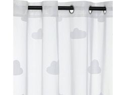 Atmosphera gardin til barnerom NUAGE, i skyer, 140 x 240 cm