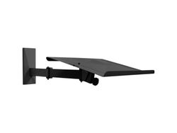 myWall H 20 S, svart, 1 hylla, 35 kg, vägg, 370 mm, 300 mm