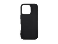 GRE8T - Bagsidecover til mobiltelefon - termoplastisk polyuretan (TPU) - sort - for Apple iPhone 16 Pro Max