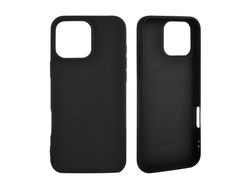 GRE8T - Bagsidecover til mobiltelefon - termoplastisk polyuretan (TPU) - sort - for Apple iPhone 16 Pro