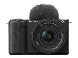 Sony a ZV-E10 II - Digitalkamera - spegellöst - 26.0 MP - 4 K / 60 fps - 3.1x optisk zoom E PZ 16-50mm OSS ll-objektiv - Wi-Fi, Bluetooth - svart