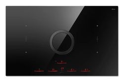 Elica NikolaTesla Switch EVO BL/A/83, Svart, Innebygget, 83 cm, Sonebasert induksjon, Glass, 4 zone(s)